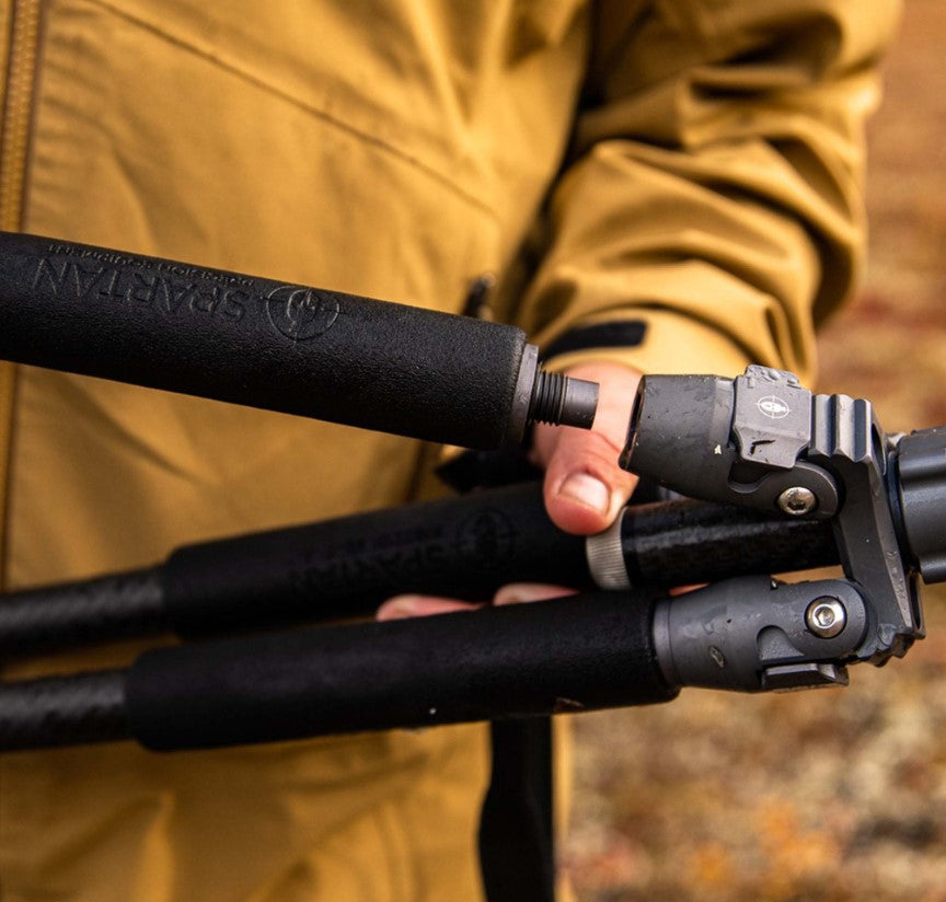 Spartan Precision Ascent Tripod - Davros Pro Head -  - Mansfield Hunting & Fishing - Products to prepare for Corona Virus
