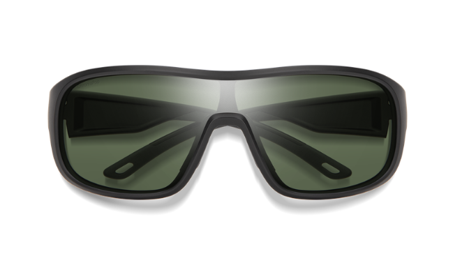 Smith Optics Spinner - Matte Black ChromaPop Polarized Gray Green -  - Mansfield Hunting & Fishing - Products to prepare for Corona Virus
