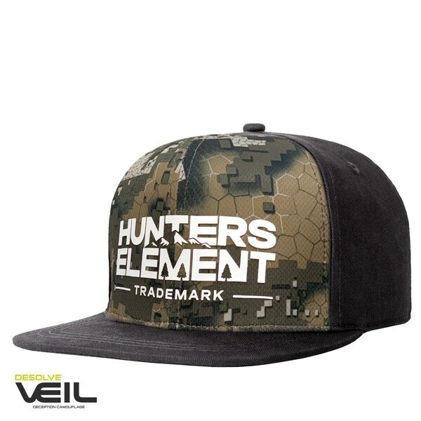 Hunters Element Stamp Snapback Black/Desolve Veil -  - Mansfield Hunting & Fishing - Products to prepare for Corona Virus