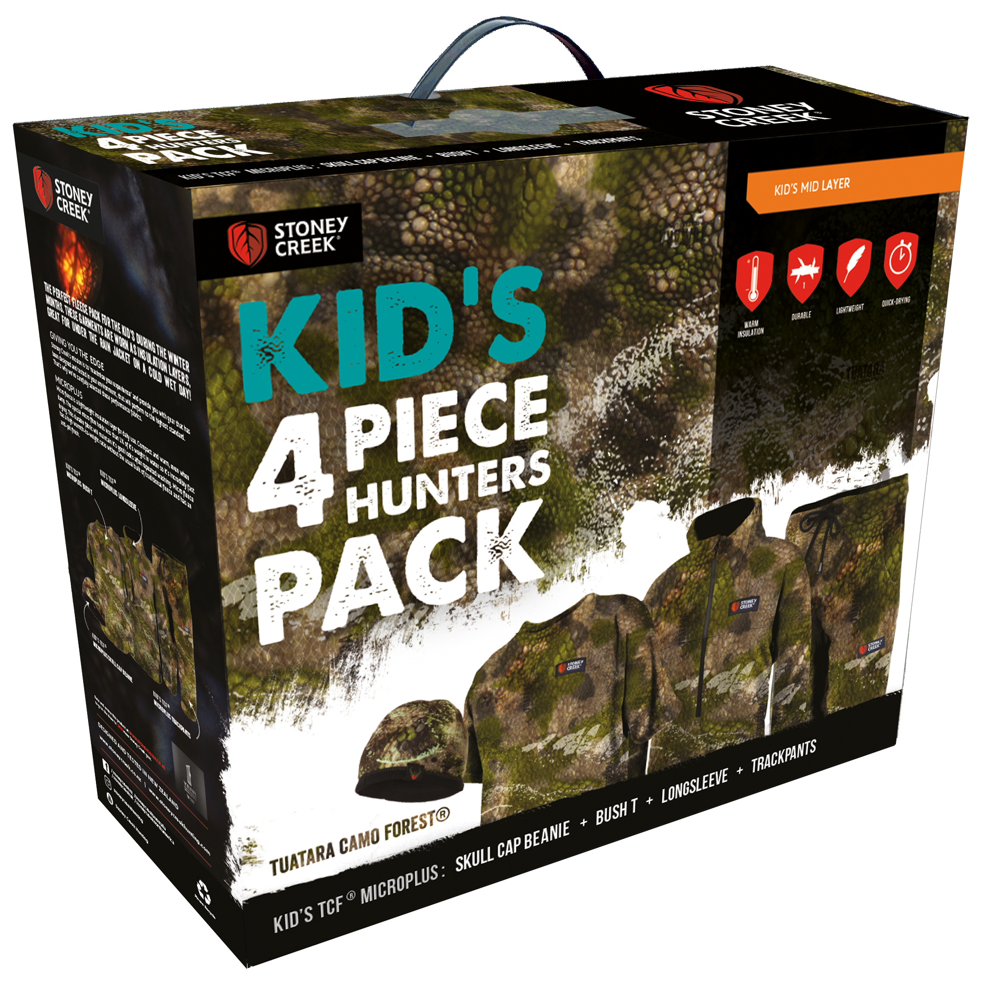 Stoney Creek Kids 4 Piece Camo Hunters Pack - TCF - 2 / TCF - Mansfield Hunting & Fishing - Products to prepare for Corona Virus