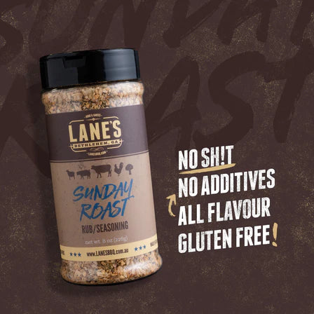 Lanes BBQ Pitmaster Seasoning - Sunday Roast - 226 Gm -  - Mansfield Hunting & Fishing - Products to prepare for Corona Virus