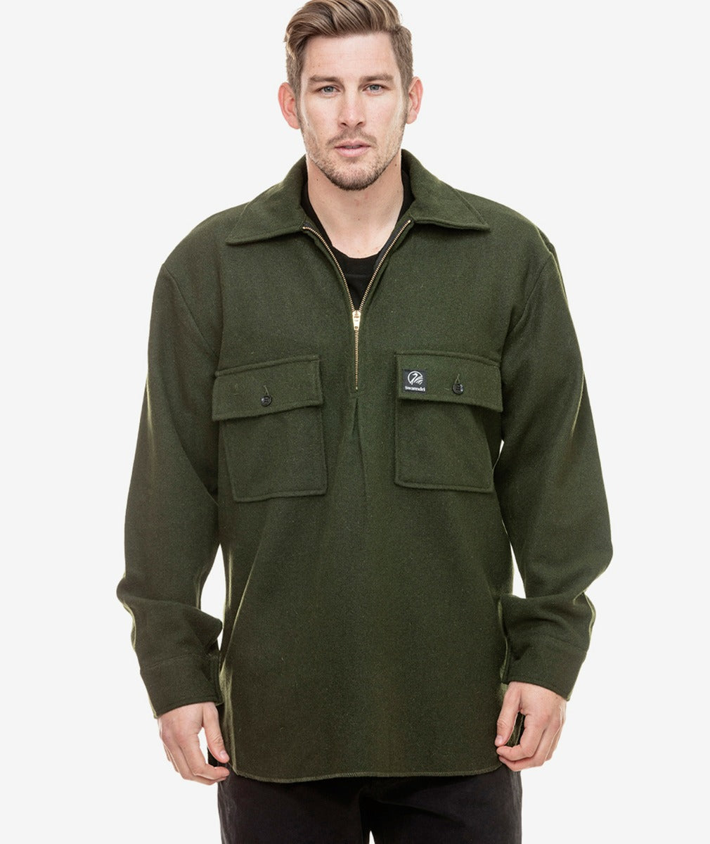 Swanndri Ranger Shirt - XS / OLIVE - Mansfield Hunting & Fishing - Products to prepare for Corona Virus