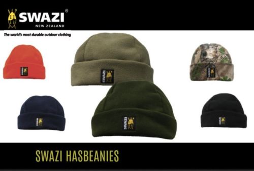 Swazi Beanie - L / BLACK - Mansfield Hunting & Fishing - Products to prepare for Corona Virus
