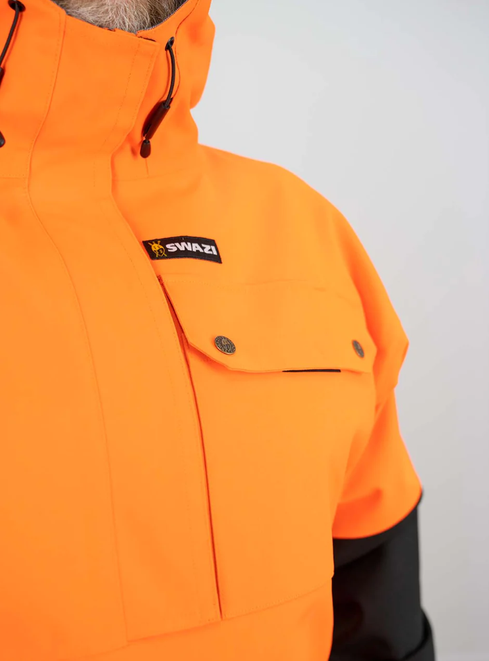 Swazi Huron Anorak - Blaze/Black -  - Mansfield Hunting & Fishing - Products to prepare for Corona Virus