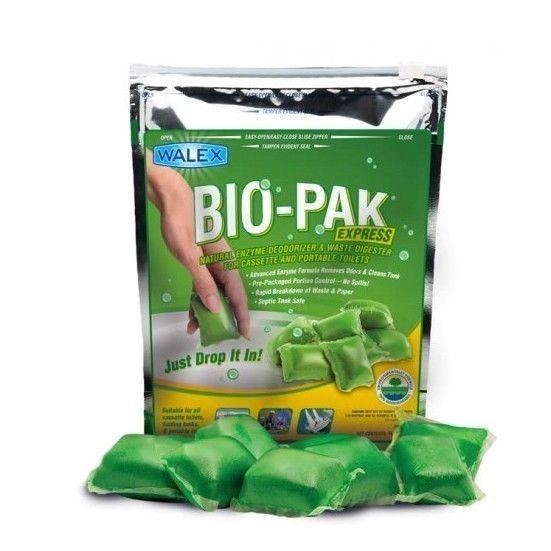 Walex Porta-Pak Express Toilet Chemicals - 15 Pkt - Alpine Fresh -  - Mansfield Hunting & Fishing - Products to prepare for Corona Virus