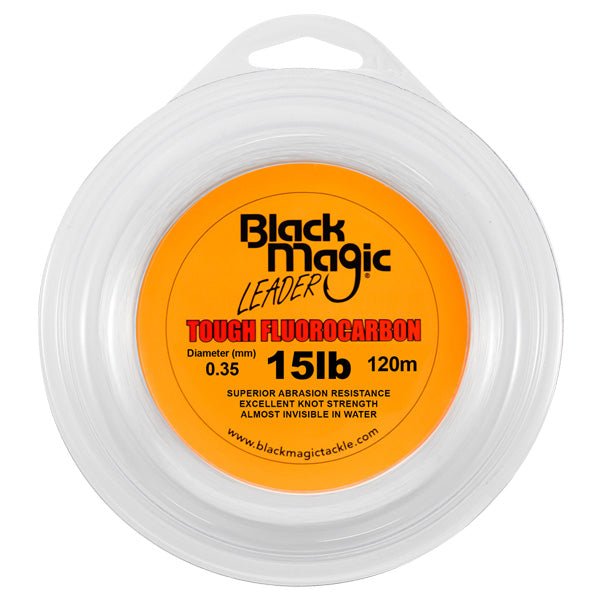 Black Magic Tough Flurocarbon Leader - 15LB - Mansfield Hunting & Fishing - Products to prepare for Corona Virus