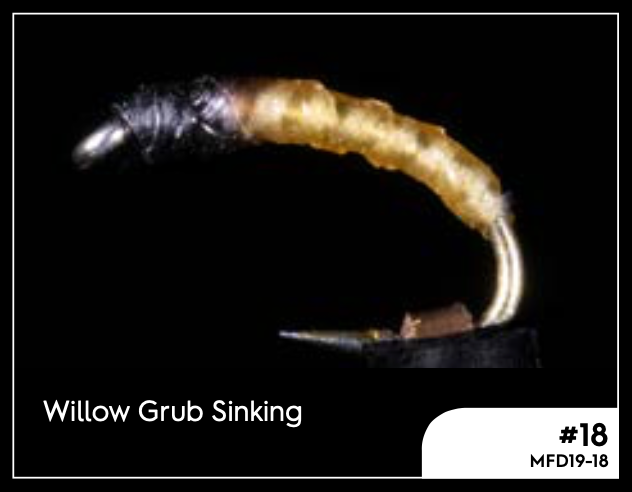Manic Willow Grub Sinking #18 -  - Mansfield Hunting & Fishing - Products to prepare for Corona Virus