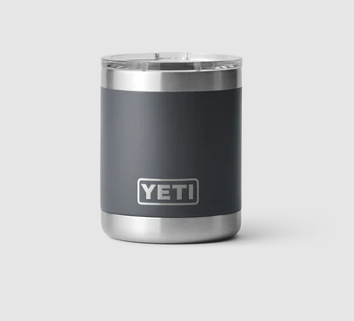 Yeti 10oz Lowball - 10OZ / CHARCOAL - Mansfield Hunting & Fishing - Products to prepare for Corona Virus