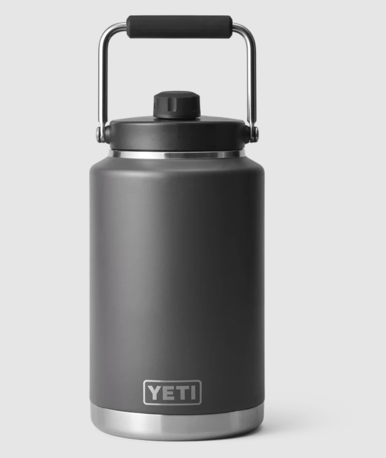 Yeti One Gallon Jug - ONE GALLON / CHARCOAL - Mansfield Hunting & Fishing - Products to prepare for Corona Virus