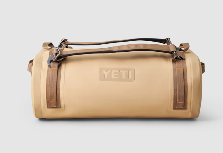 Yeti Panga Waterproof Duffel Bag - 50lt - TAN - Mansfield Hunting & Fishing - Products to prepare for Corona Virus