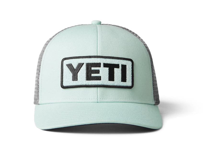 Yeti Logo Badge Trucker Cap - Ice Mint -  - Mansfield Hunting & Fishing - Products to prepare for Corona Virus